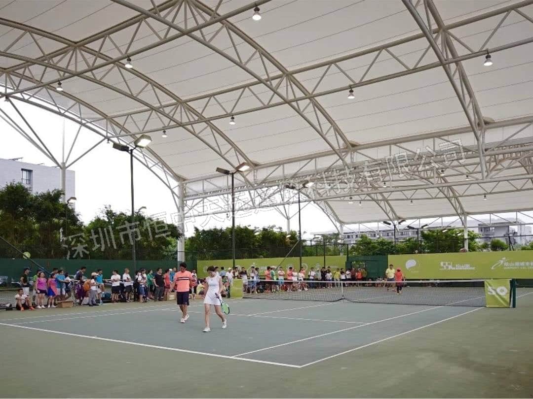 东莞职业技术学院风雨网球场改造工程